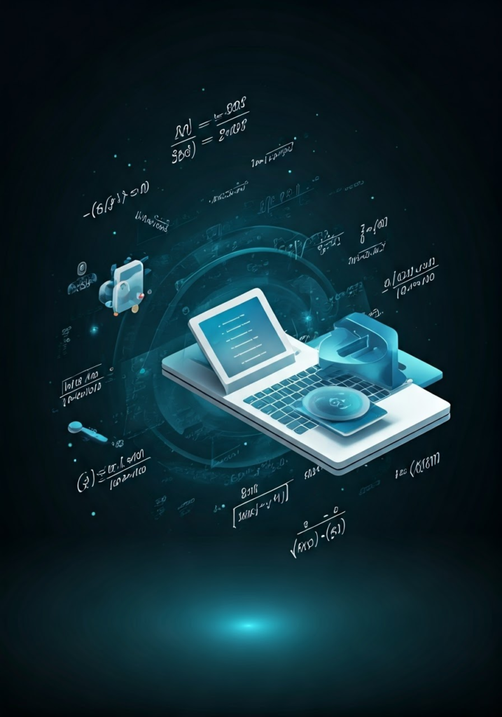 An infographic on Applied Mathematics for CUET featuring: Key Topics: Probability, Calculus, Linear Algebra with formulas (e.g., ∫f(x)dx) Problem-Solving: Step-by-step solutions for typical CUET questions Real-World Applications: Finance (compound interest), Engineering (optimization), Data Science (statistics)