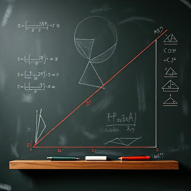 An educational infographic on trigonometry featuring: Right-Angled Triangles labeled with hypotenuse, opposite, and adjacent sides Basic Ratios: sinθ = opposite/hypotenuse, cosθ = adjacent/hypotenuse, tanθ = opposite/adjacent Unit Circle showing sine and cosine values at key angles (0°, 30°, 45°, 60°, 90°)